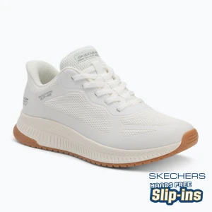 Buty damskie SKECHERS Bobs Squad 4 Staple Look white