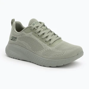 Buty damskie SKECHERS Bobs Squad Chaos Face Off sage Zielony