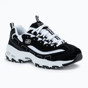 Buty damskie SKECHERS D'Lites Biggest Fan black/white/silver