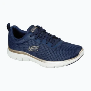 Buty damskie SKECHERS Flex Appeal 4.0 Brilliant View navy/gold