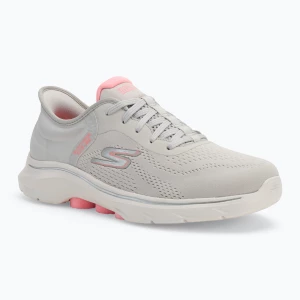 Buty damskie SKECHERS Go Walk 7 Valin gray/pink