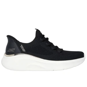 Buty damskie Skechers Slip-ins Bobs Sport B Love Tru Delight 117617BLK - czarne
