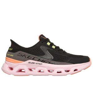 Buty damskie Skechers Slip-ins: Glide-Step Altus 150510BKMT - czarne