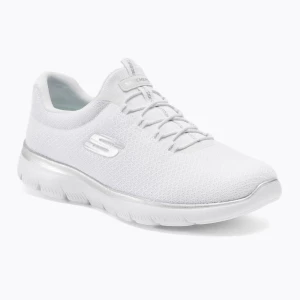 Buty damskie SKECHERS Summits white/silver