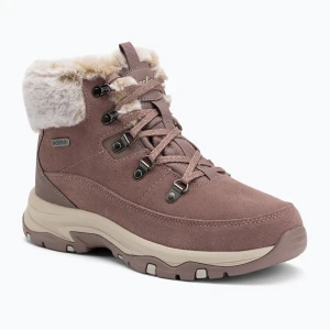 Buty damskie SKECHERS Trego Snow Worries mauve Fioletowy