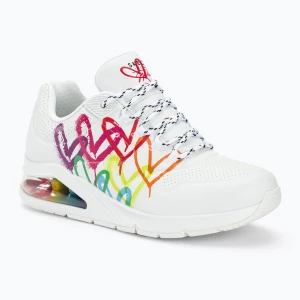 Buty damskie SKECHERS Uno 2 Floating Love white/multi