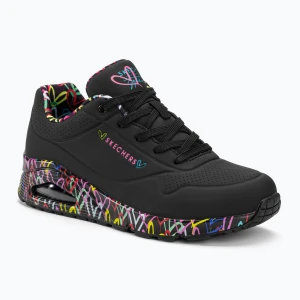 Buty damskie SKECHERS Uno Loving Love black
