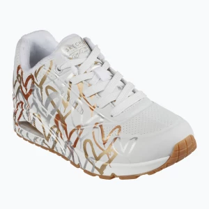 Buty damskie SKECHERS Uno Metallic Love white/multicolor metallic