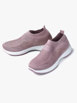 Buty damskie sportowe różowe wsuwane MILLIE & CO