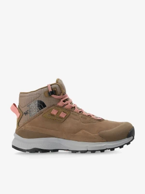 Buty damskie The North Face Cragstone Leather Mid WP - brown/grey