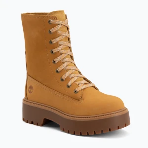 Buty damskie Timberland Stone Street Mid Lace Up wheat nubuck Brązowy