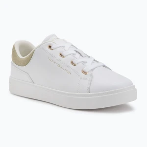 Buty damskie Tommy Hilfiger Casual Cupsole white/earth sage