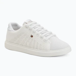 Buty damskie Tommy Hilfiger Icon Light Knit ecru Beżowy