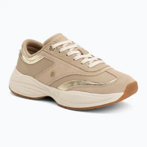 Buty damskie Tommy Hilfiger Modern Sporty Run horseradish Beżowy