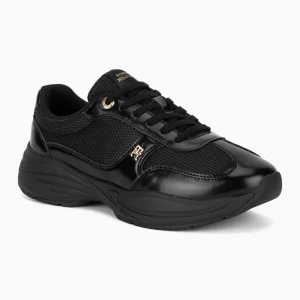 Buty damskie Tommy Hilfiger ModernRunner Shiny Leather black