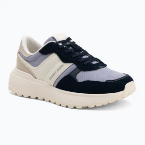 Buty damskie Tommy Jeans Cleated Runner dark night navy