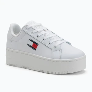 Buty damskie Tommy Jeans Tjw Flatform Cupsole Ess white