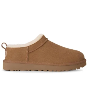 Buty damskie Ugg Classic Micro Boot 1173891-CHE - brązowe