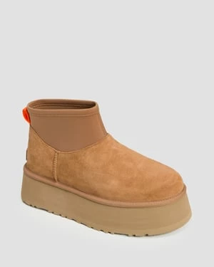 Buty Damskie Ugg Classic Mini Dipper Brązowe