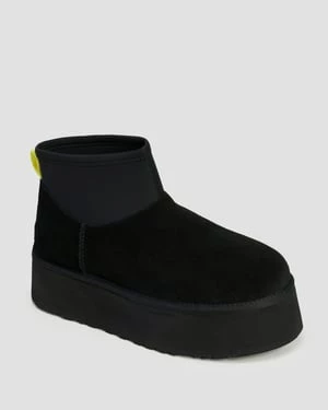 Buty Damskie Ugg Classic Mini Dipper Czarne