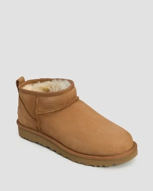 Buty Damskie Ugg Classic Ultra Mini Brązowe