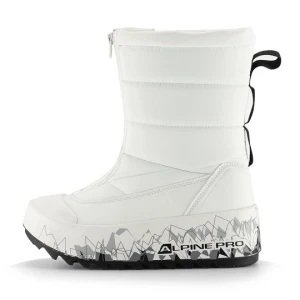 Buty damskie zimowe ocieplane Hawera białe Alpine Pro