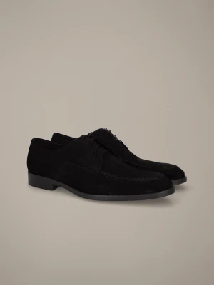 Buty Derby Bovino Czarne Lancerto