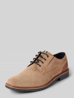 Buty derby z detalami z logo model ‘Merlo’ Bugatti