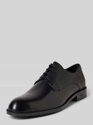 Zdjęcie produktu Buty derby z efektem plecionki model ‘Tayil’ Boss