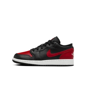 Buty dla dużych dzieci Air Jordan 1 Low - Czerń