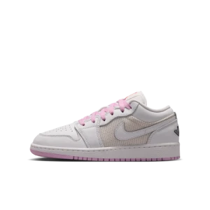 Buty dla dużych dzieci Air Jordan 1 Low SE - Biel