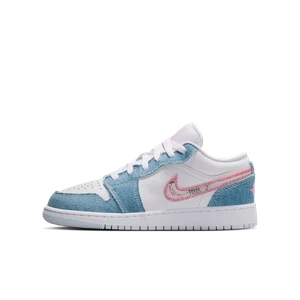 Buty dla dużych dzieci Air Jordan 1 Low SE - Niebieski