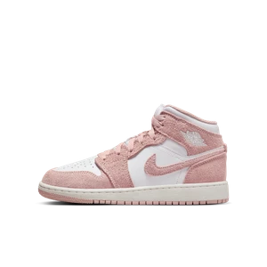 Buty dla dużych dzieci Air Jordan 1 Mid SE - Biel