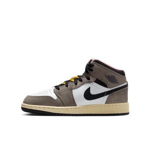 Buty dla dużych dzieci Air Jordan 1 Mid SE - Biel