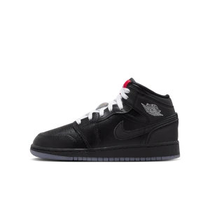 Buty dla dużych dzieci Air Jordan 1 Mid SE - Czerń