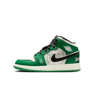 Buty dla dużych dzieci Air Jordan 1 Mid SE - Zieleń