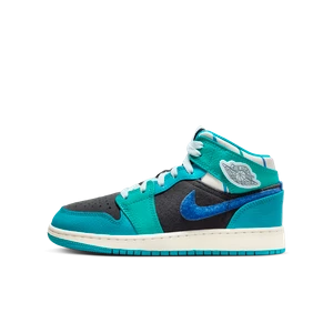 Buty dla dużych dzieci Air Jordan 1 Mid Sneaker School - Szary