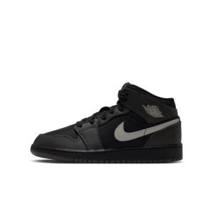 Buty dla dużych dzieci Air Jordan 1 Mid Utility - Czerń