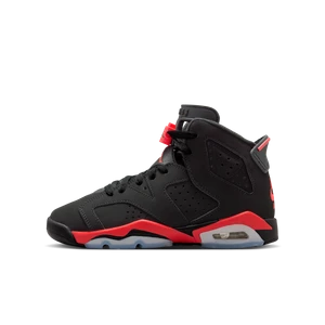 Buty dla dużych dzieci Air Jordan 6 Retro „Infrared Salesman” - Czerń