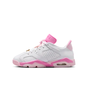 Buty dla dużych dzieci Air Jordan 6 Retro Low „China Rose” - Biel