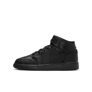 Buty dla dużych dzieci Jordan 1 Mid - Czerń