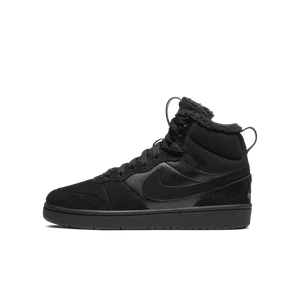 Buty dla dużych dzieci Nike Court Borough Mid 2 - Czerń