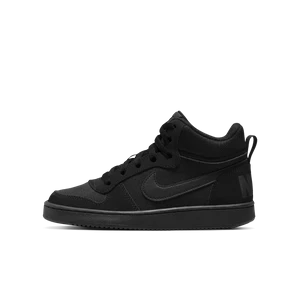 Buty dla dużych dzieci Nike Court Borough Mid - Czerń