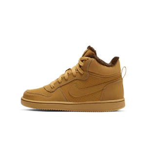 Buty dla dużych dzieci Nike Court Borough Mid - Żółty