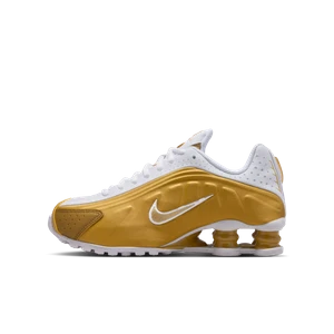 Buty dla dużych dzieci Nike Shox R4 - Brązowy