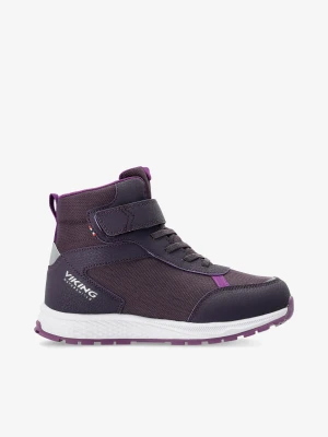 Buty dla dziewczynek Viking Footwear Equip Warm WP 1V - aubergine/purple Viking Outdoor