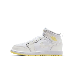 Buty dla małych dzieci Jordan 1 Mid - Biel