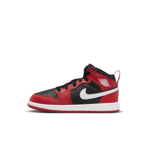 Buty dla małych dzieci Jordan 1 Mid - Czerń