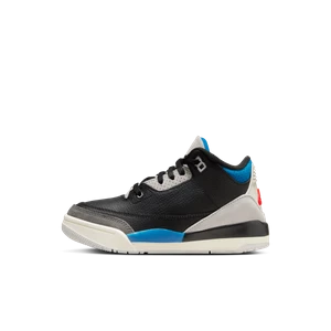 Zdjęcie produktu Buty dla małych dzieci Jordan 3 Retro - Czerń