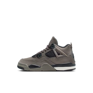 Buty dla małych dzieci Jordan 4 Retro „Cave Stone and Black” - Szary